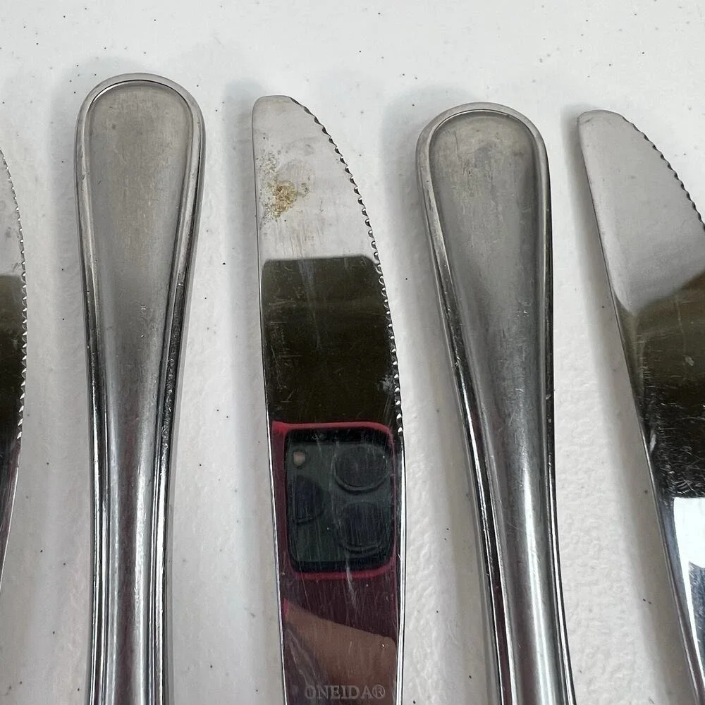 Oneida Hollis 8 Butter Knife Knives Stainless‎ Flatware Stainless Replacement